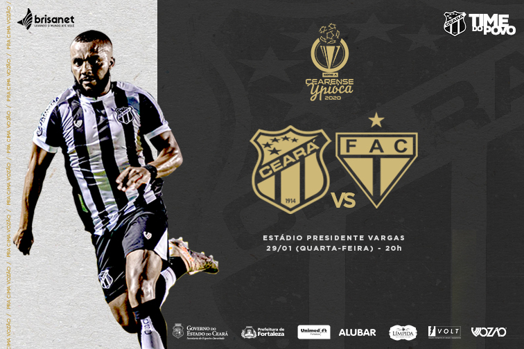 Veja informações sobre ingressos para a estreia do Vozão no Campeonato Cearense 2020