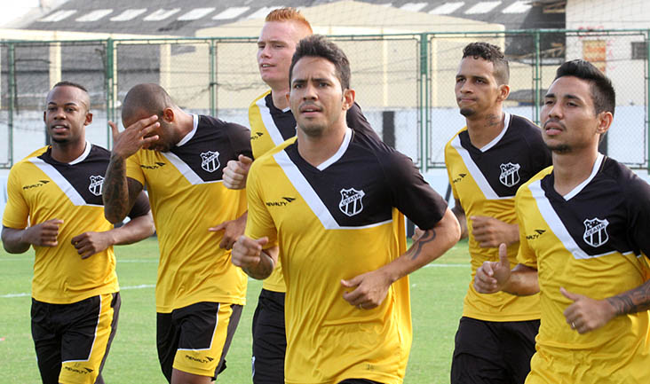 Pensando no Guarani (J), grupo do Ceará voltou a treinar