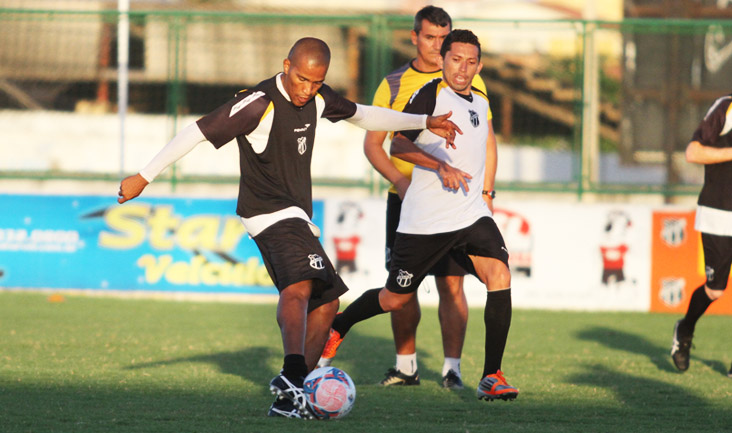 Ceará encerrou a preparação para o jogo contra o Boa Esporte
