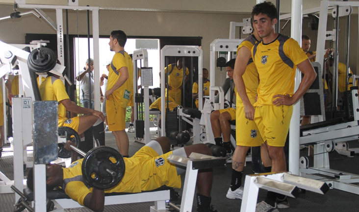 Reapresentação: Alvinegros participaram de treinos físicos