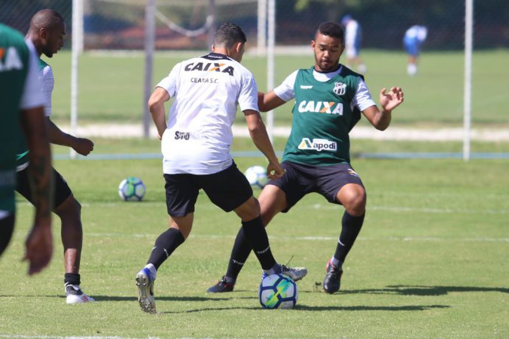 Já em Salvador, elenco do Ceará realiza treino apronto para confronto contra o Vitória