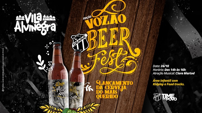 Ceará lançará cerveja artesanal antes da partida contra o Vasco