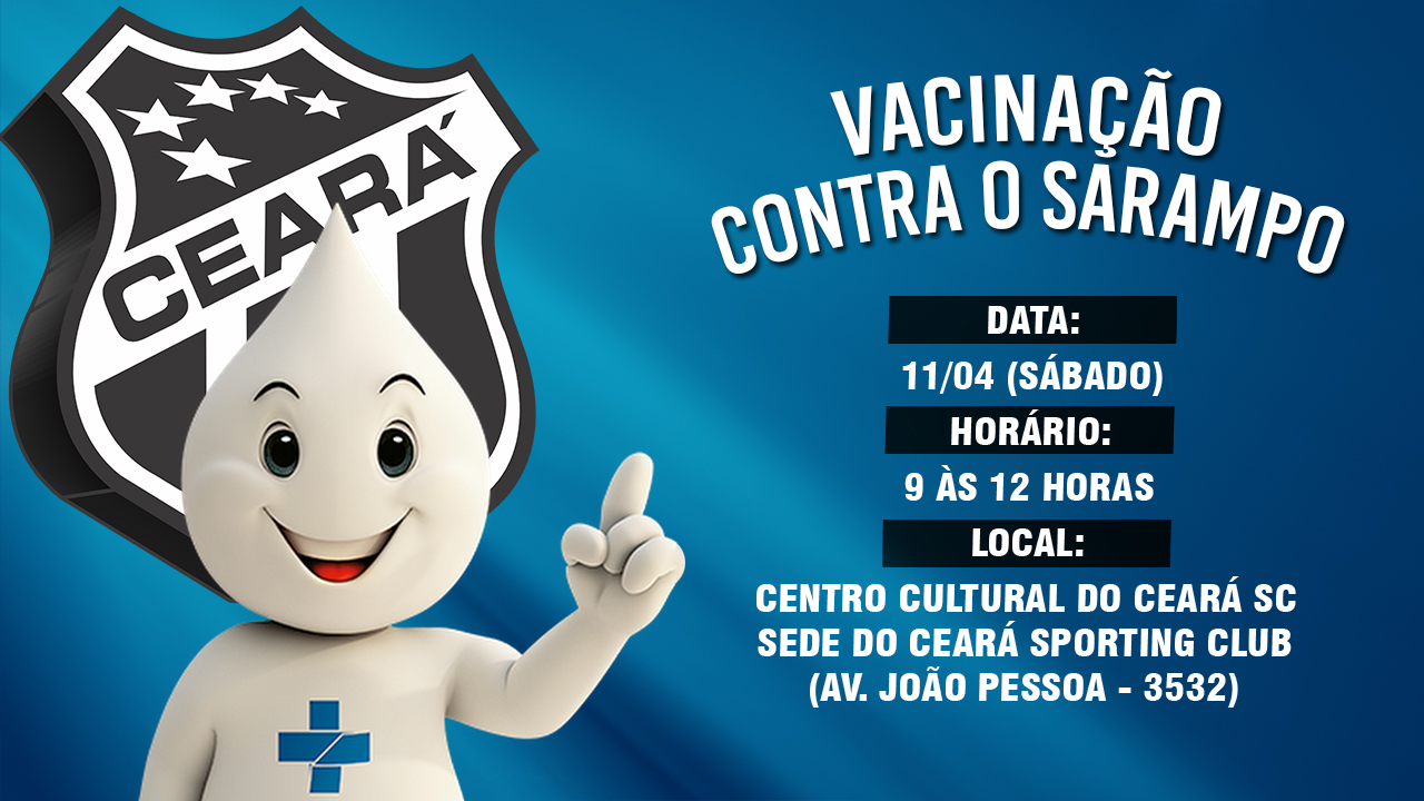 Na luta contra o sarampo, Ceará vai realizar vacinação na sede