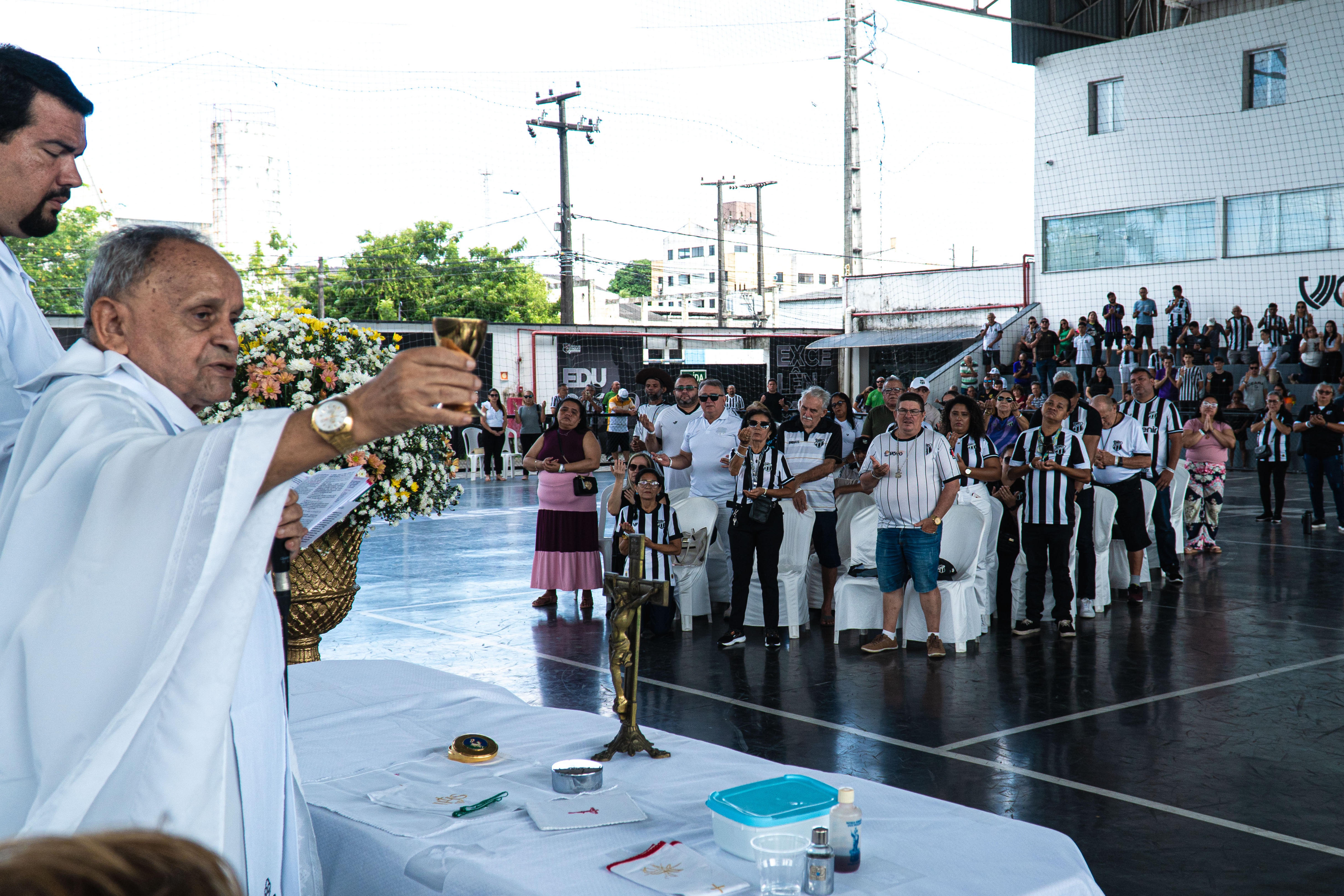 Ceará 110 anos: Missa em Ação de Graças ao aniversário do Vozão aconteceu neste domingo (02)