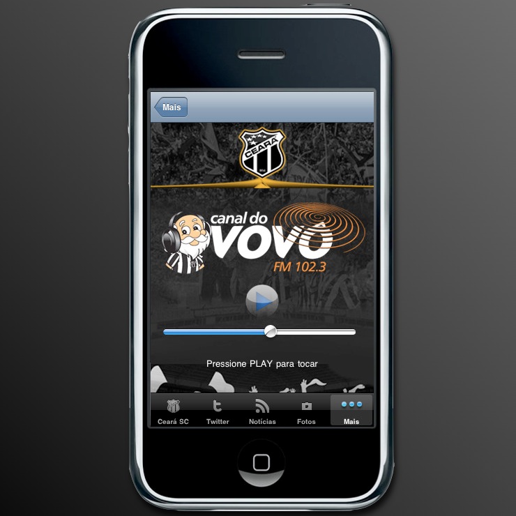Aplicativo Iphone do Ceará Sporting Club - 8