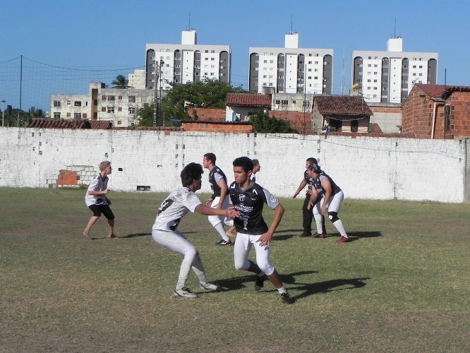 [19-11] Futebol Americano Treina no CAP - 1