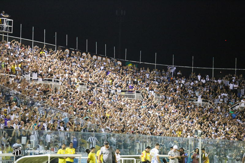 [08-08-2018] Ceara x Santos - Segundo Tempo - Torcida - 2