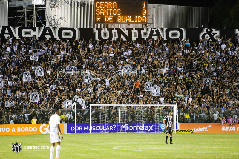 [08-08-2018] Ceara x Santos - Segundo Tempo - Torcida - 7