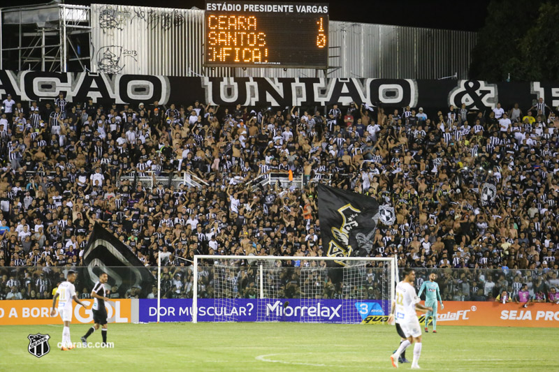 [08-08-2018] Ceara x Santos - Segundo Tempo - Torcida - 10