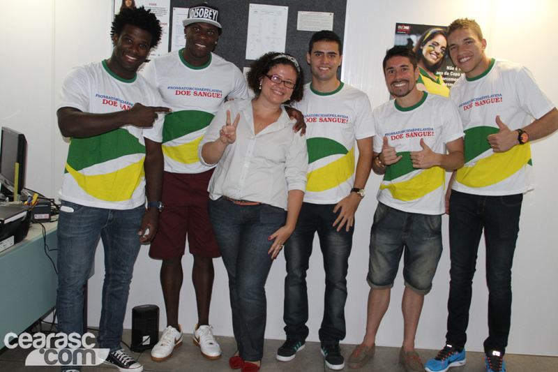 [01-07] Nossa Torcida É Pela Vida - Ação no Hemoce - 2