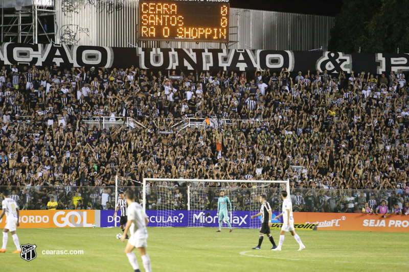 [08-08-2018] Ceara x Santos - Segundo Tempo - Torcida - 13