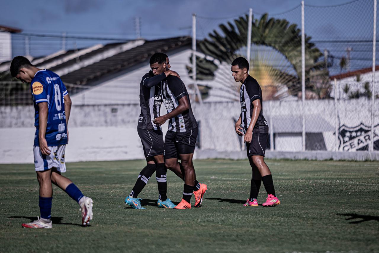 Sub-20: Ceará estreia no Estadual com goleada por 7 a 0 diante do Esporte Limoeiro