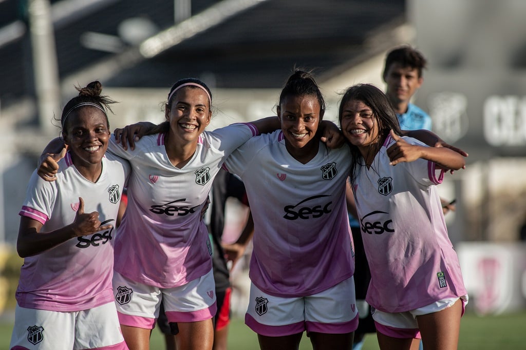 Fut. Feminino: Ceará goleia o Guarany de Sobral e assegura vaga na final do Campeonato Cearense