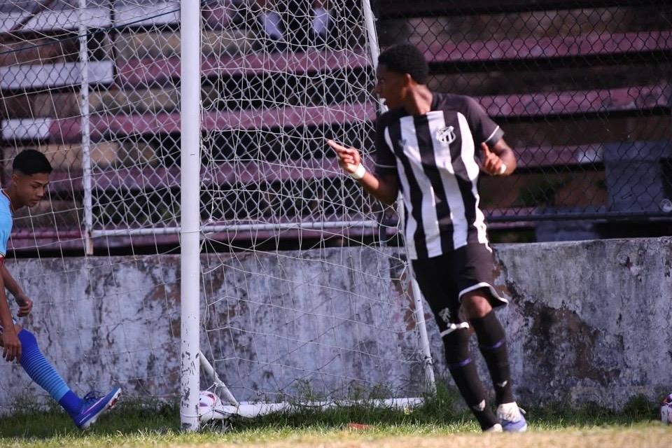 Sub-17: Pelo Estadual, Ceará goleia o São Gerardo por 4 a 0 na Barra