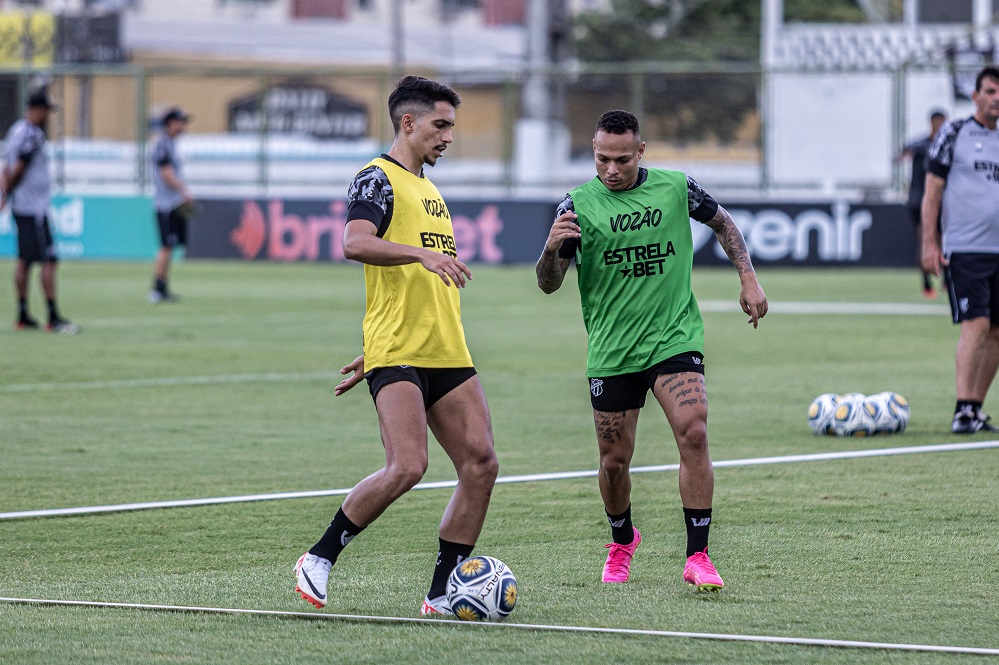 Vozão faz último treino apronto para encarar o ABC