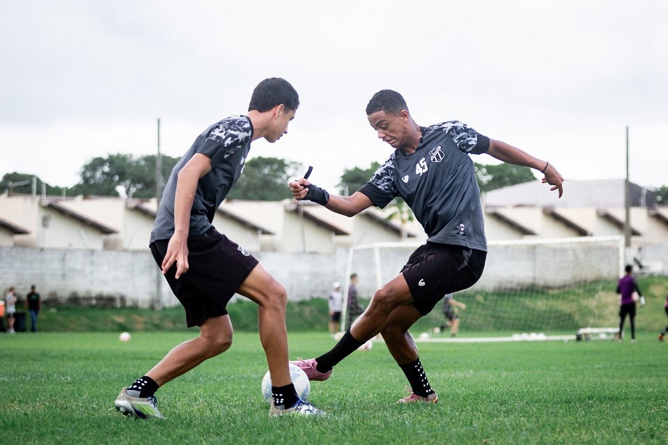 Sub-17: Ceará realiza o 2º treino da semana de olho no Ferroviário pelo Cearense