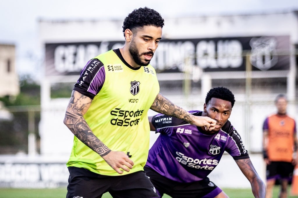 Ceará se reapresenta e inicia os treinos para duelo com o Palmeiras