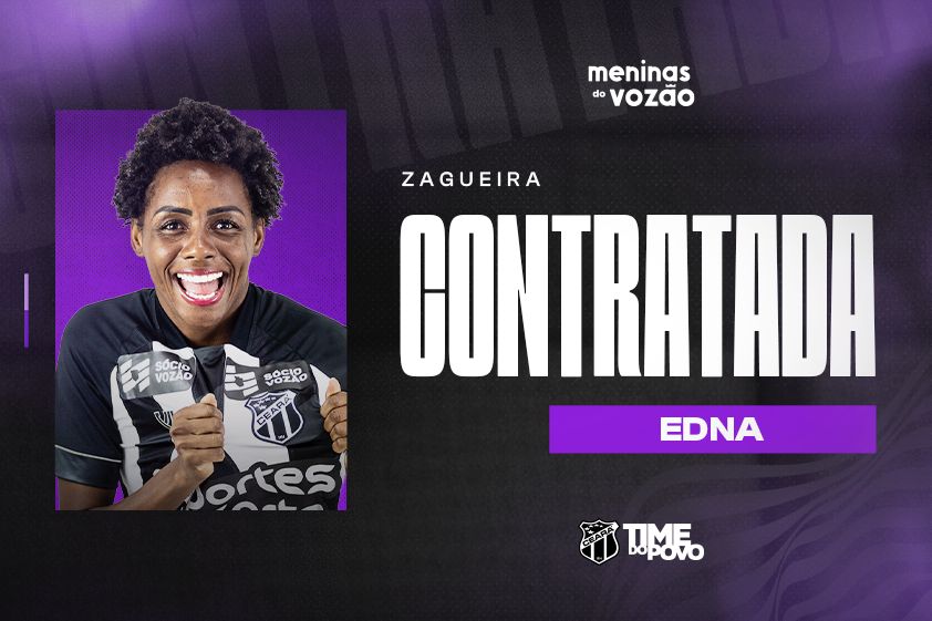 Fut. Feminino: Campeã da Série A2 em 2022, zagueira Edna é o novo reforço do Ceará para o Cearense