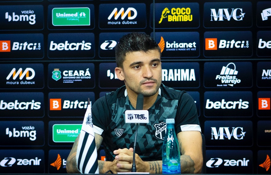 Victor Luís comenta sua atual fase pelo Ceará: “Me preparei para isso”