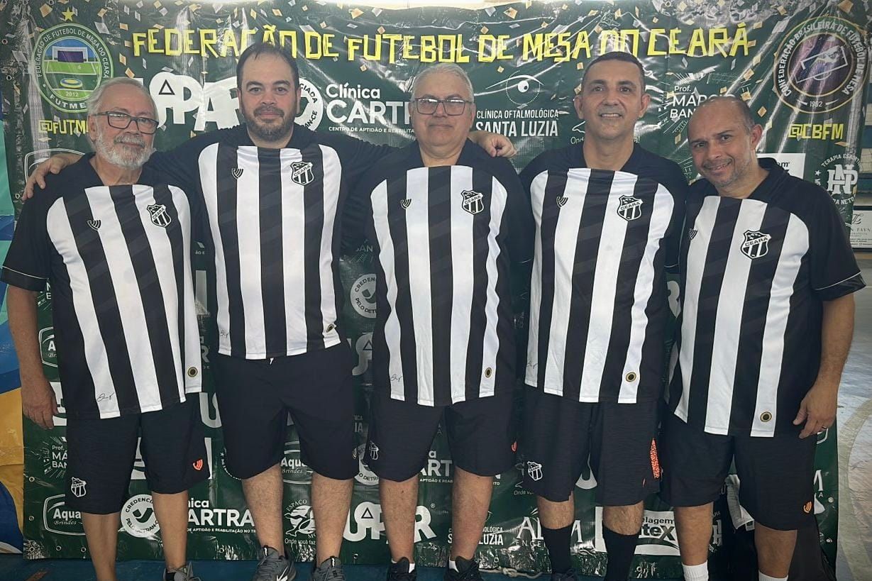 Ceará é campeão da 1ª Etapa do Cearense de Futebol de Mesa