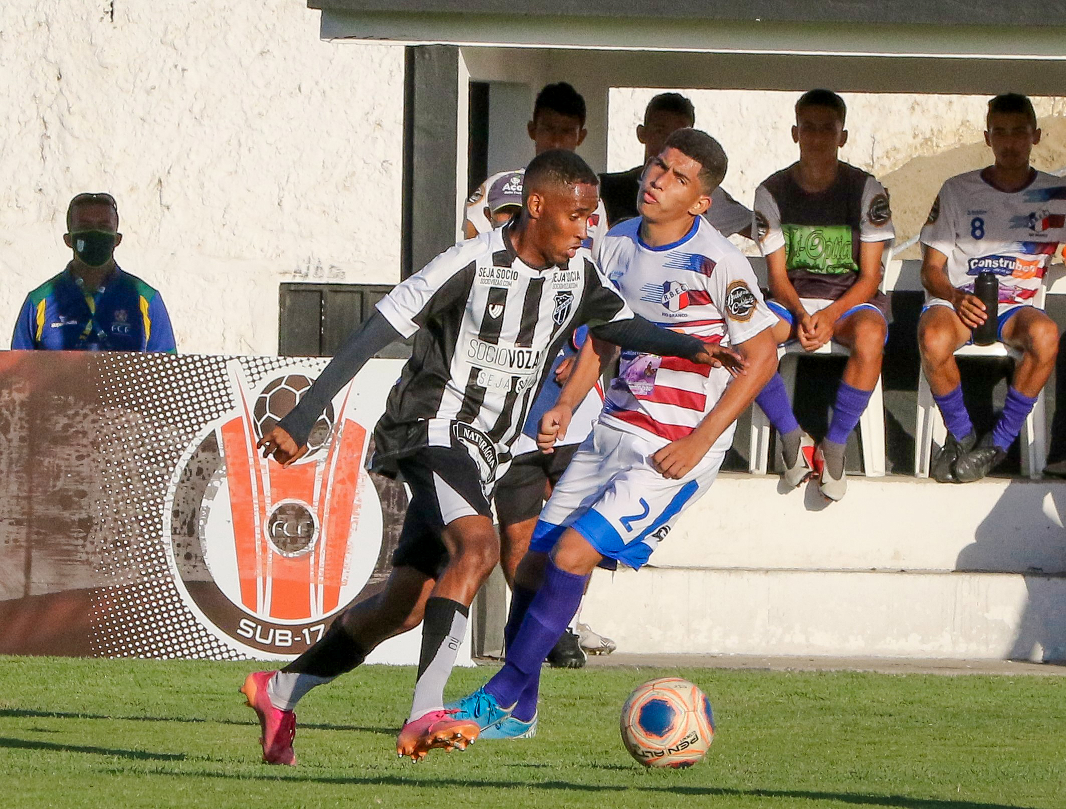 Sub-17: Ceará vence o Terra e Mar por 3 x 0 e larga na frente na busca por vaga na semifinal do Campeonato Cearense