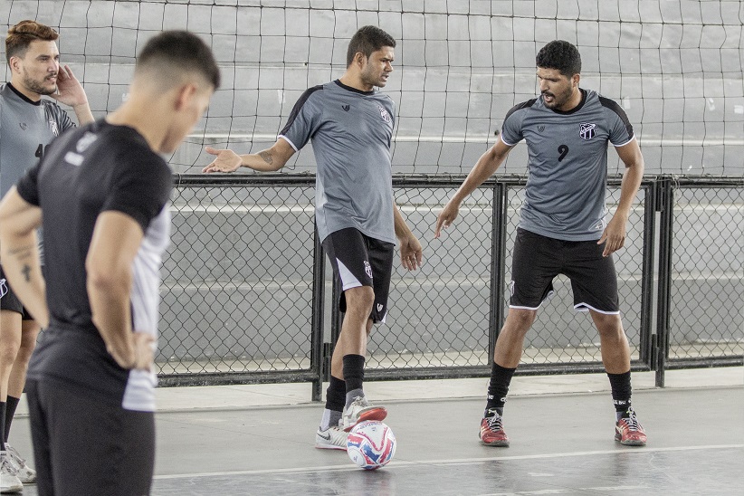 Futsal Adulto: Ceará faz mais um treinamento antes de enfrentar o Sampaio Futsal