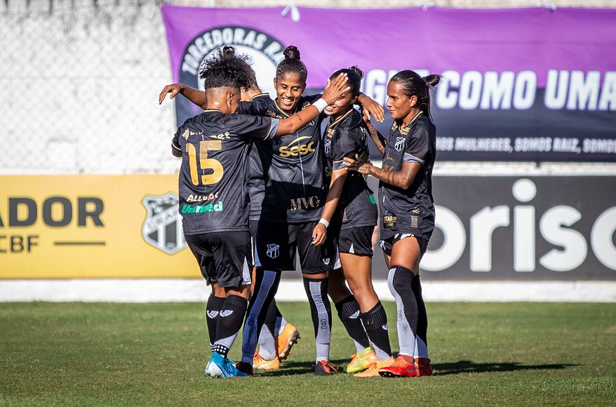 Ataque das Meninas do Vozão se destaca na Série A2 do Campeonato Brasileiro