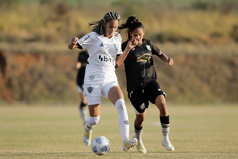 Feminino Sub-18: Na segunda rodada da fase de grupos do Campeonato Brasileiro, Ceará empata com o Atlético/MG