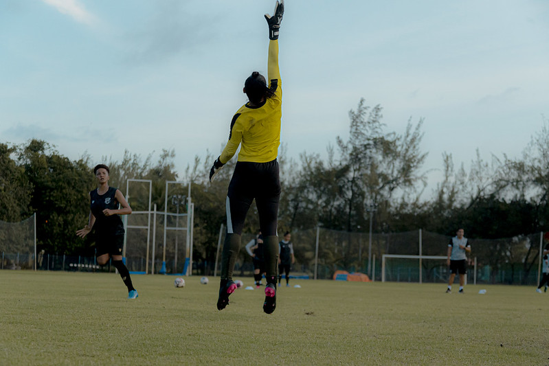 Fut. Feminino: Meninas do Vozão finalizam mais uma semana de atividades com jogo-treino