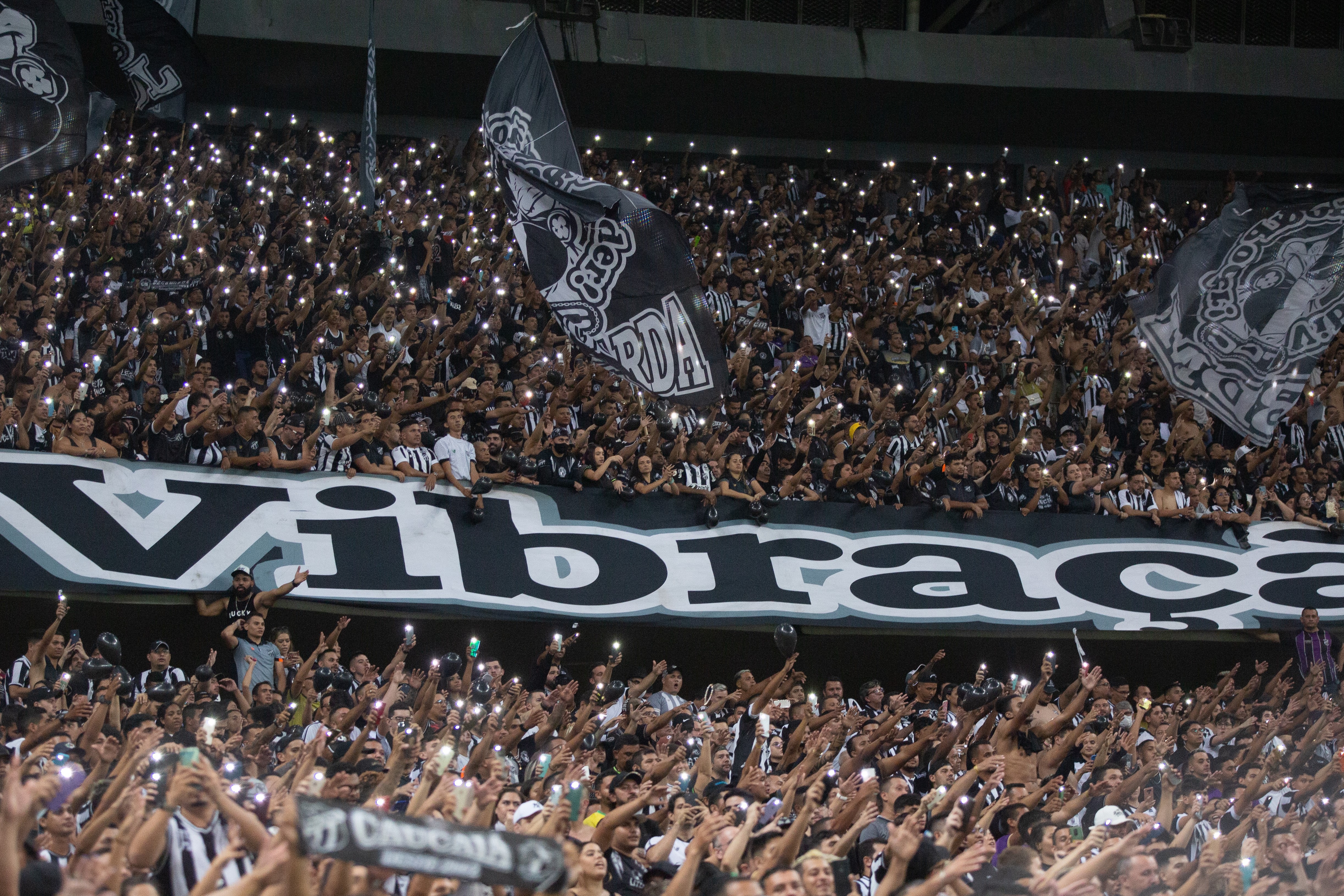 Com mais de uma semana para a partida diante do Palmeiras, Ceará abre check-in para sócios