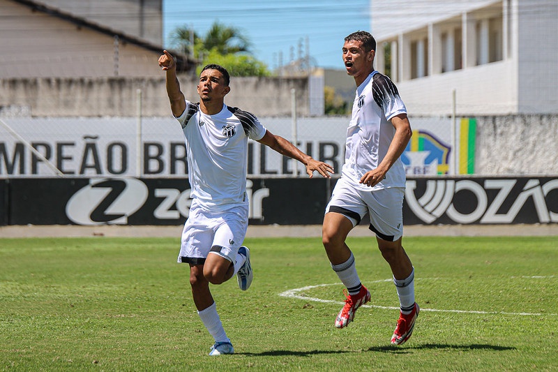 Sub-20: Em partida válida pela quinta rodada do Campeonato Cearense, Ceará goleia o Itarema por 4x0