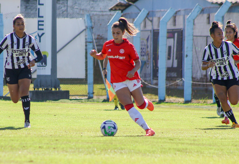 Fut. Feminino: Fora de casa, Ceará sofre revés de 2x1 para o Internacional