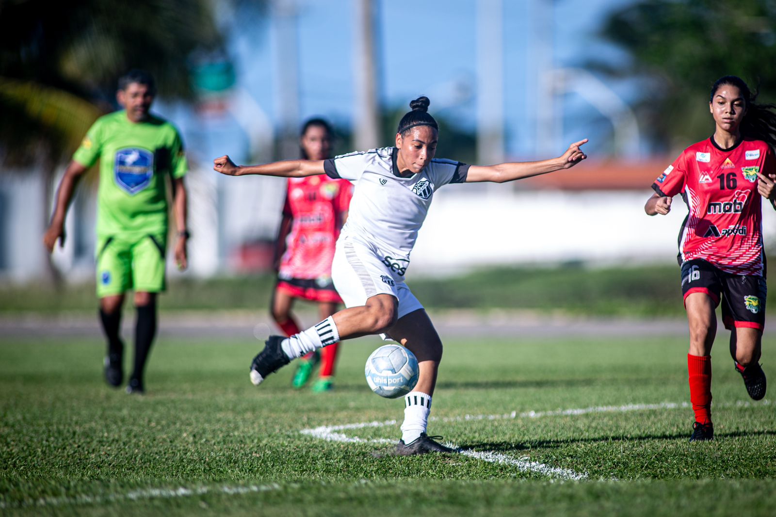 Fut. Feminino Sub-17: Se preparando para o Estadual, Ceará goleia o Menina Olímpica em amistoso