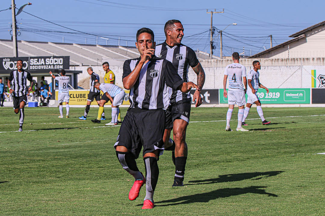 Aspirantes: Ceará faz jogo envolvente e vence o Grêmio pelo Brasileirão