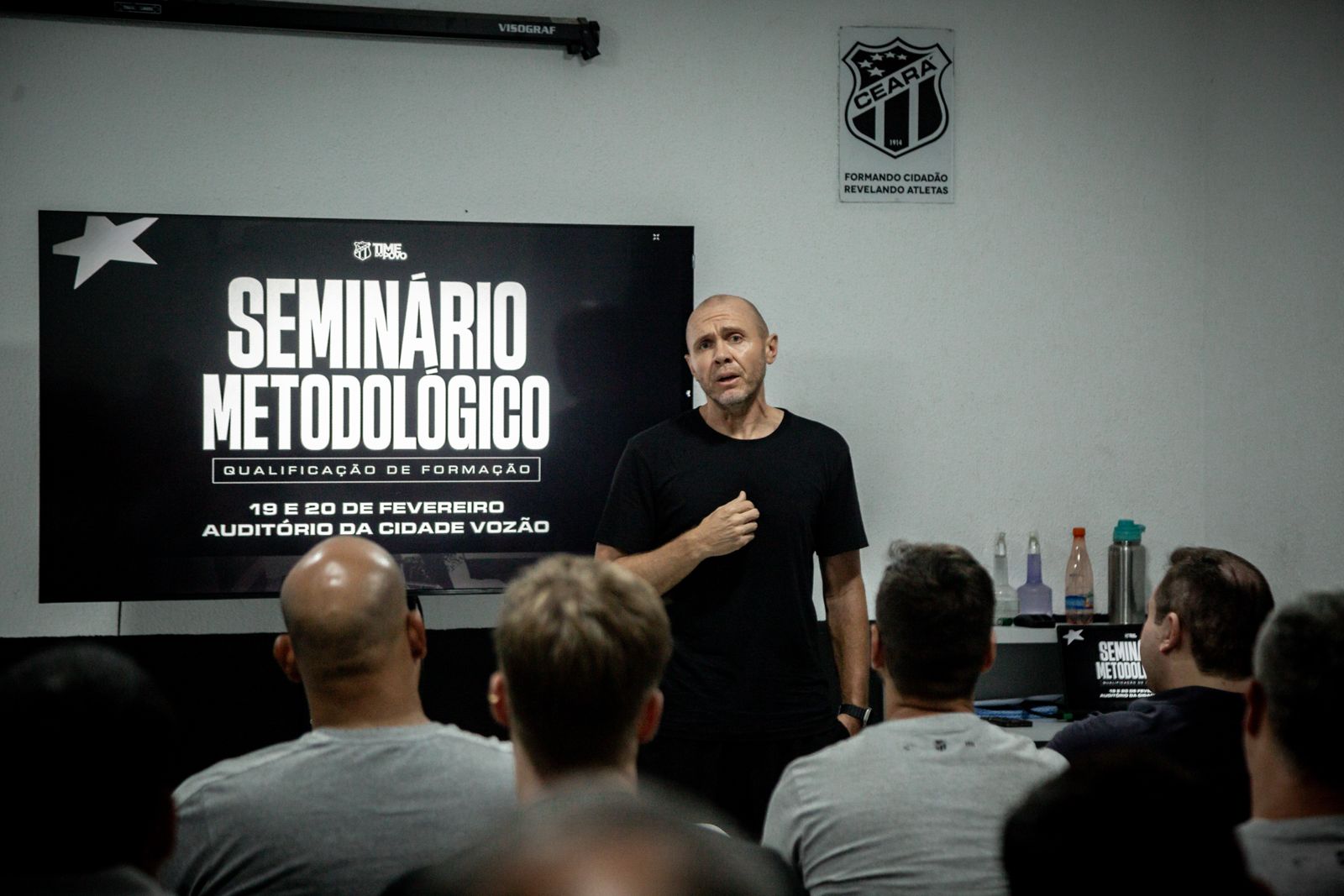 Categoria de Base realiza o 2º dia do Seminário Metodológico na Cidade Vozão