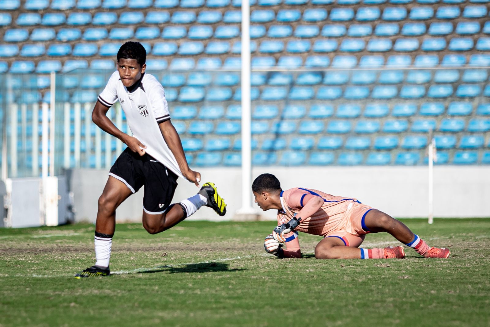 Sub-13: João Yan marca e o Ceará vence o Fortaleza por 1 a 0 pelo Campeonato Cearense