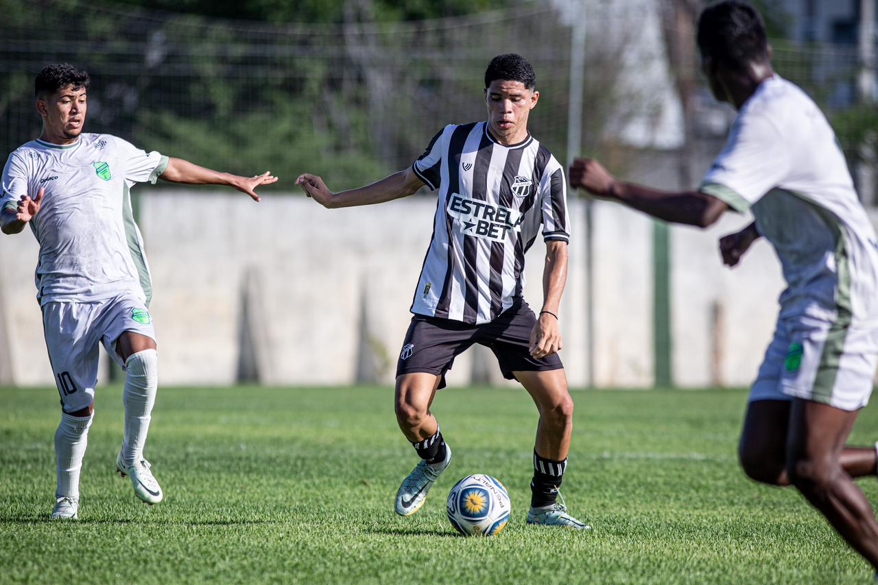 Sub-20: Ceará fecha a primeira fase da Taça FCF na segunda colocação e disputará Clássico-Rei na final