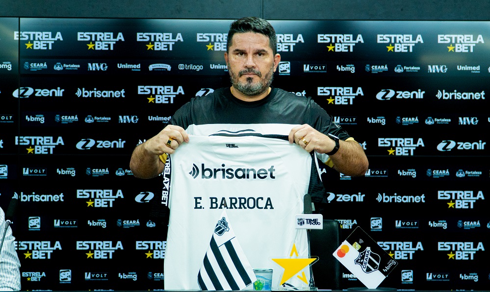 Eduardo Barroca é apresentado oficialmente no Ceará