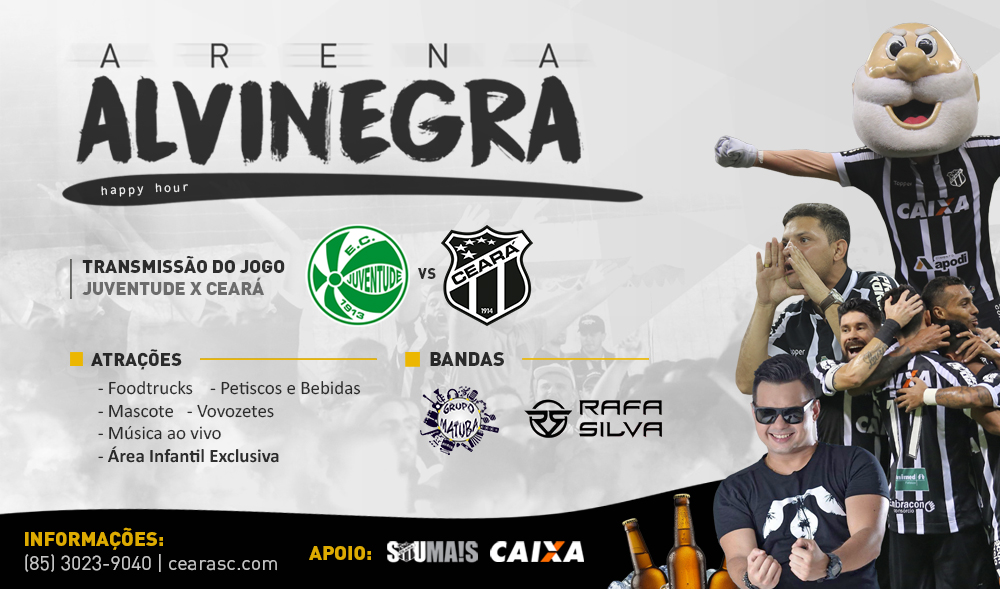 2ª Arena Alvinegra: Juventude x Ceará