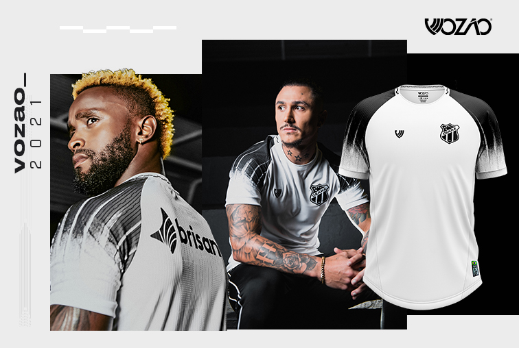 Ceará lança novo modelo de uniformes para a temporada 2021