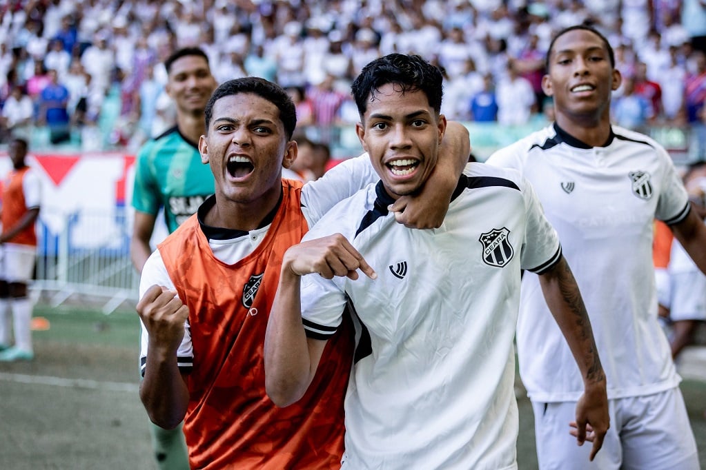 Ceará vence o Bahia por 2 a 0 e é campeão da Copa do Nordeste Sub-20