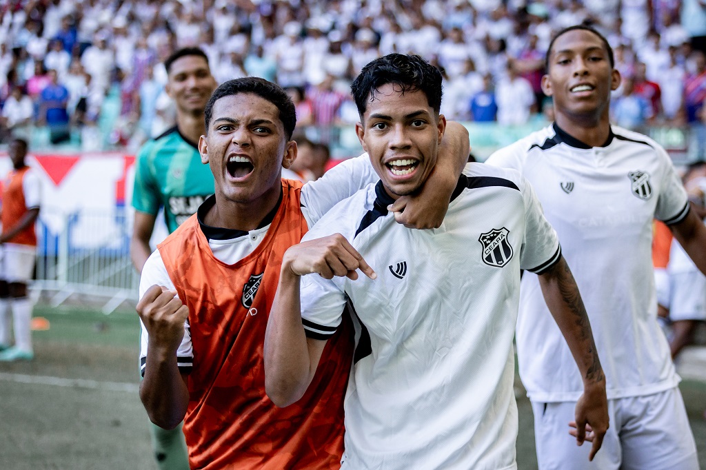 Ceará vence o Bahia por 2 a 0 e conquista o título inédito da Copa do Nordeste Sub-20