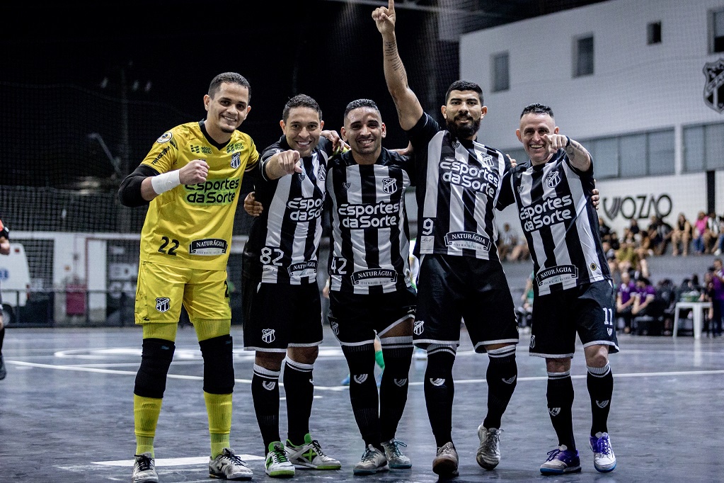 Futsal: No Ginásio Vozão, Ceará goleia o Crateús por 6 x 1 em jogo do Estadual