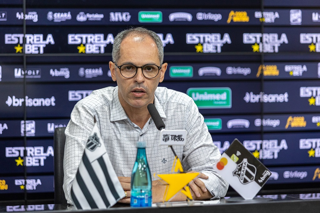 Diretor de Projetos do Alvinegro, Guilherme Pequeno enfatiza: "Nosso intuito é contribuir para elevar o patamar da marca Ceará"