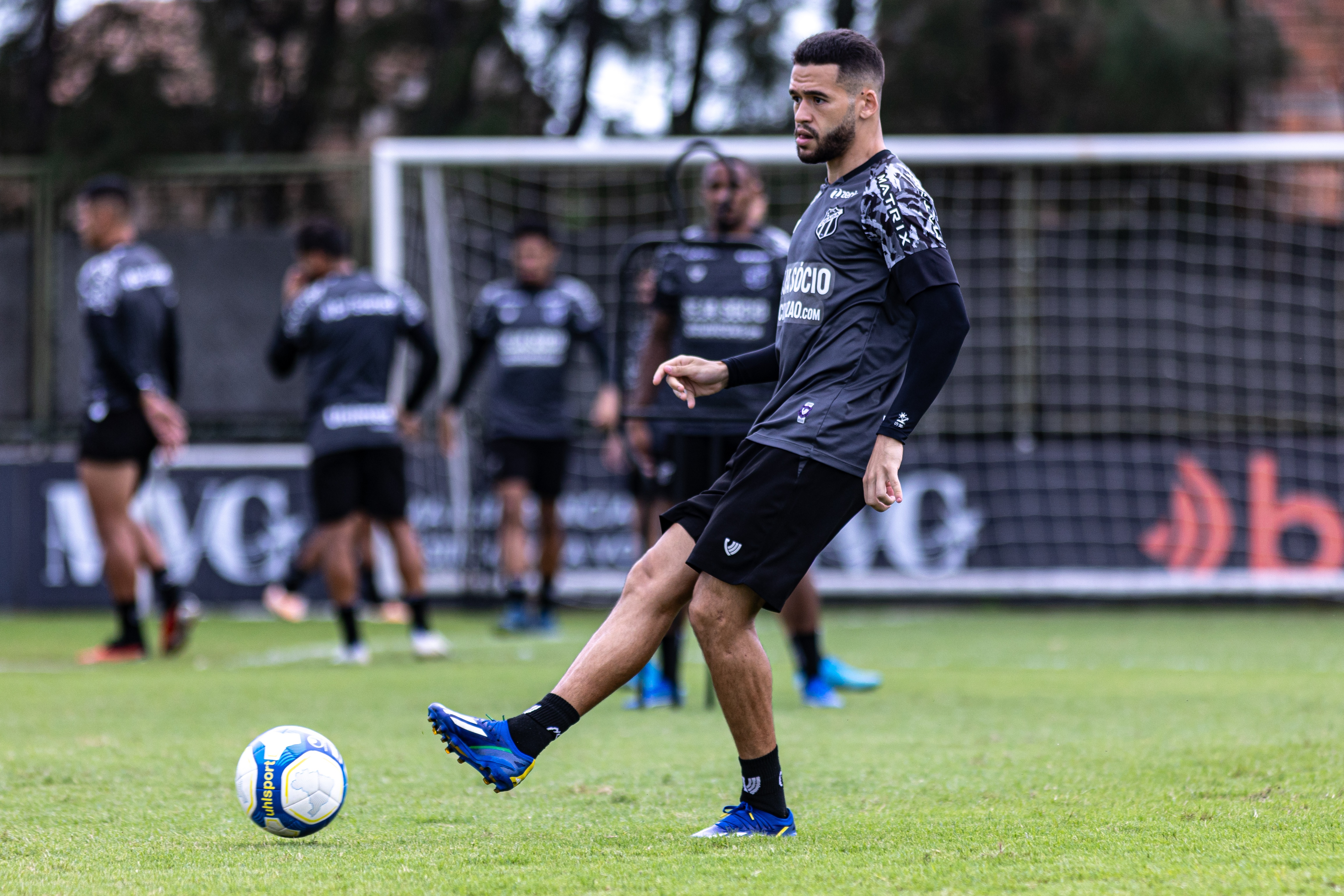 Vozão realiza último treino em nossa capital antes da partida diante do Grêmio Novorizontino/SP