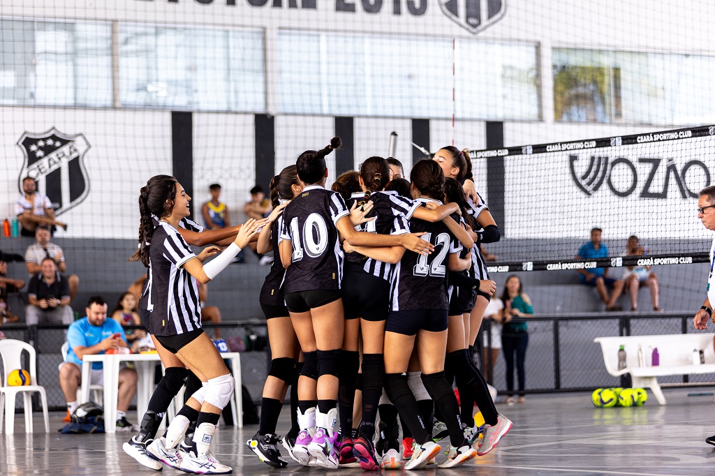 Vôlei: Ceará vence o segundo turno e conquista o Camp. Cearense Feminino Sub-15