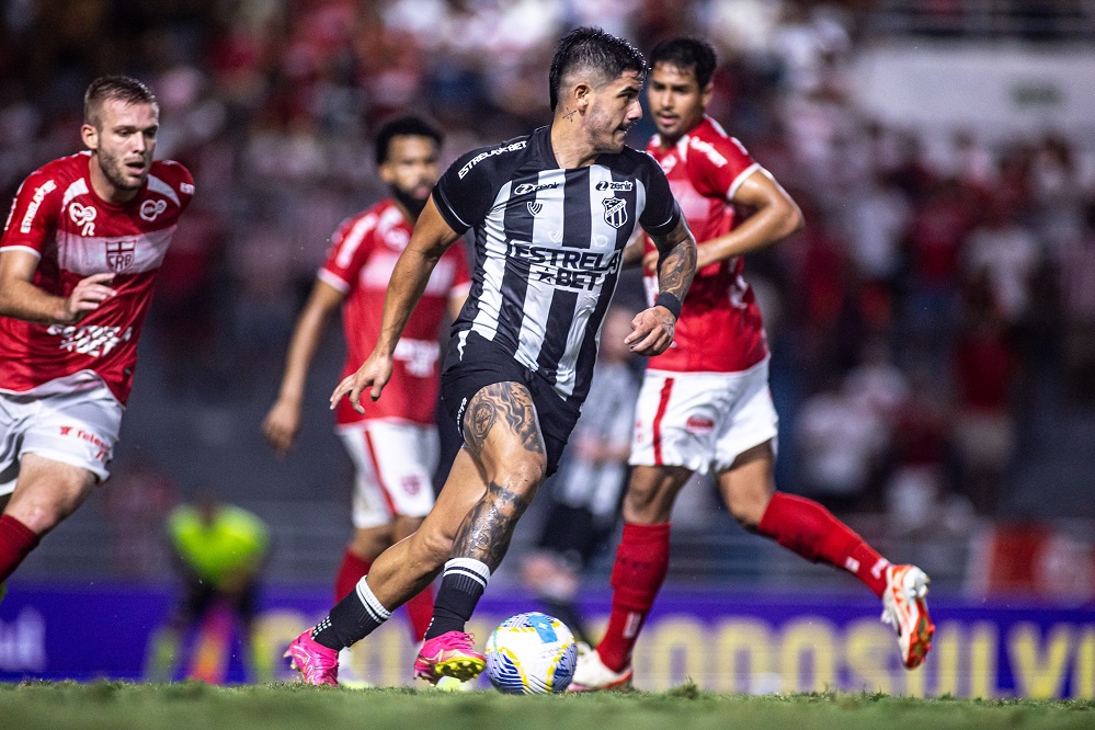 Ceará é superado pelo CRB no jogo de ida da terceira fase da Copa do Brasil