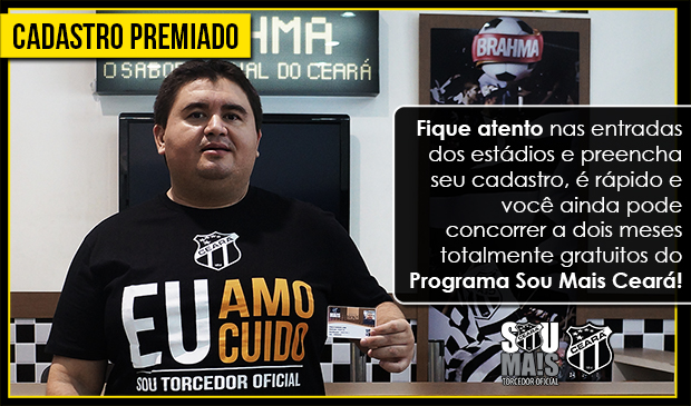 O Programa Sou Mais Ceará lançou o Cadastro Premiado