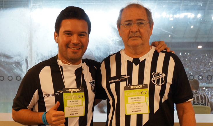 Ceará 1 x 1 Sport: "Eu fui de camarote"