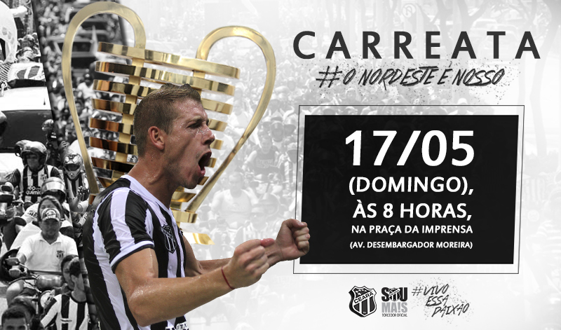 Campeão do Nordeste realiza Carreata #ONordesteÉNosso